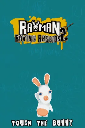 Rayman - Raving Rabbids 2 (USA) (En,Fr,Es) screen shot title